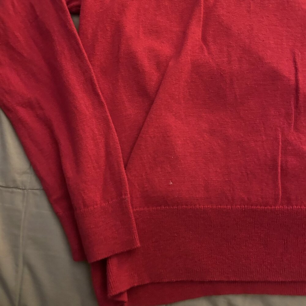 Talbots Lightweight Red Sweater, Sz XL, Pro-Owned